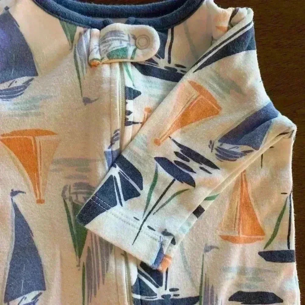 3 MONTHS ~ Carter's Baby Fleece Footed Sleeper Pajamas PJs LOT Of 3
